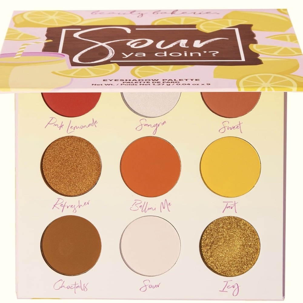 NIB! Beauty Bakerie Sour Ya doing eyeshadow palette! 12 shades!